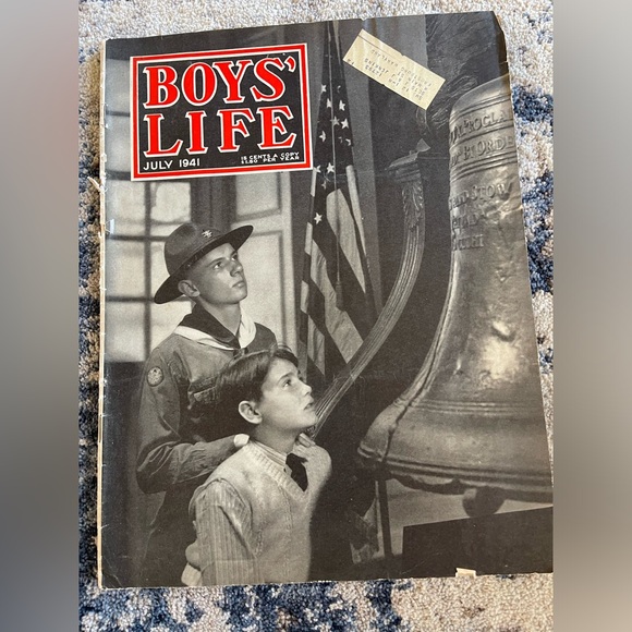 VINTAGE BOY SCOUT- 1941 BOYS' LIFE - JULY - Picture 1 of 5